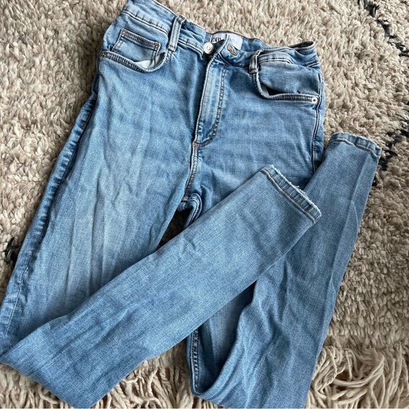 Zara Denim - ZARA high waist jean jeggings
